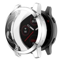 Szilikon borítás Garmin Vivoactive 4S készülékhez - Ezüst