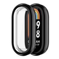 Szilikon borítás a Xiaomi Mi band 8-hoz - Fekete