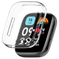 Szilikon borítás a Xiaomi Redmi Watch 3 Active készülékhez - Átlátszó