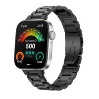 eses Fém szíj a Huawei Watch Fit 3 készülékhez - Fekete