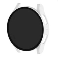 Védőborítás színezett üveggel a Samsung Galaxy Watch 7 40mm készülékhez - Fehér