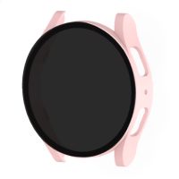 Védőborítás színezett üveggel a Samsung Galaxy Watch 7 40mm készülékhez - Rózsaszín