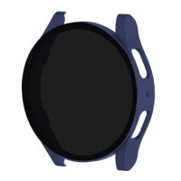 Védőborítás színezett üveggel a Samsung Galaxy Watch 7 40mm készülékhez - Sötétkék