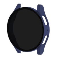 Védőborítás színezett üveggel a Samsung Galaxy Watch 7 44mm készülékhez - Sötétkék