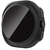 Védőborítás színezett üveggel a Samsung Galaxy Watch Ultra 47mm készülékhez - Fekete