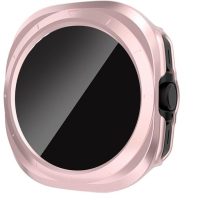 Védőborítás színezett üveggel a Samsung Galaxy Watch Ultra 47mm készülékhez - Rózsaszín