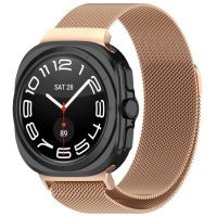 eses Milanese szíj Samsung Galaxy Watch Ultra 47 mm - Rózsaarany