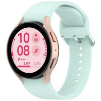 eses Szilikon szíj Samsung Galaxy Watch 4, 5, 6, 7, FE hoz - Zöld, OneClick