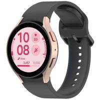 eses Szilikon szíj Samsung Galaxy Watch 4, 5, 6, 7, FE hoz - Sötét szürke, OneClick