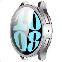 Szilikon borítás Samsung Galaxy Watch 6 44mm-hez - Ezüst