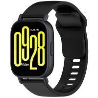 eses Szilikon szíj Xiaomi Redmi Watch 5 Active/Lite készülékhez - Fekete