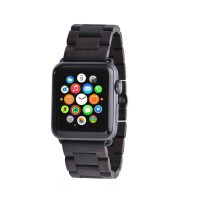 eses Apple Watch Fa szíj - Fekete 38mm, 40mm, 41mm