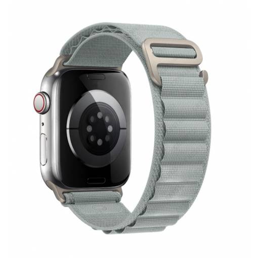 Foto - eses Alpine húzás Apple Watch-hoz - Szürke 38mm, 40mm, 41mm