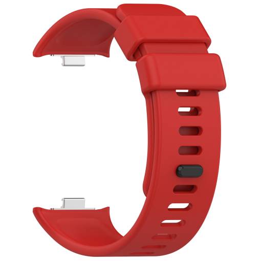 Foto - eses Szilikon szíj Xiaomi Redmi Watch 4, Smart Band 8 Pro és 9 Pro órákhoz - Red