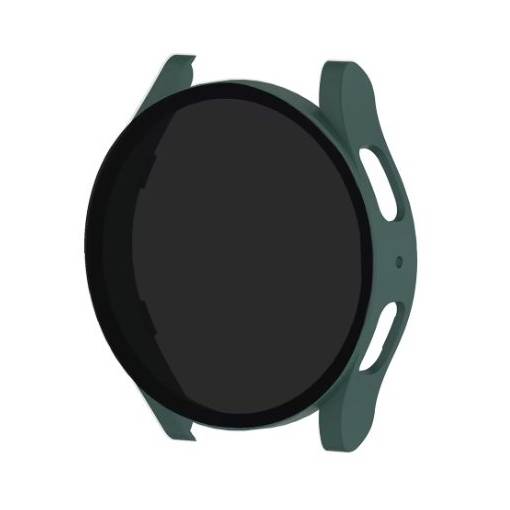 Foto - Védőborítás színezett üveggel a Samsung Galaxy Watch 7 44mm készülékhez - Sötétzöld