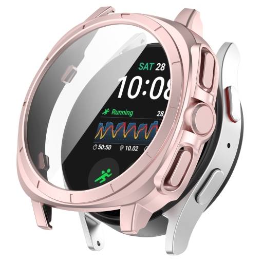 Foto - Védőtok Samsung Galaxy Watch 7 44mm-hez - Rózsaszín